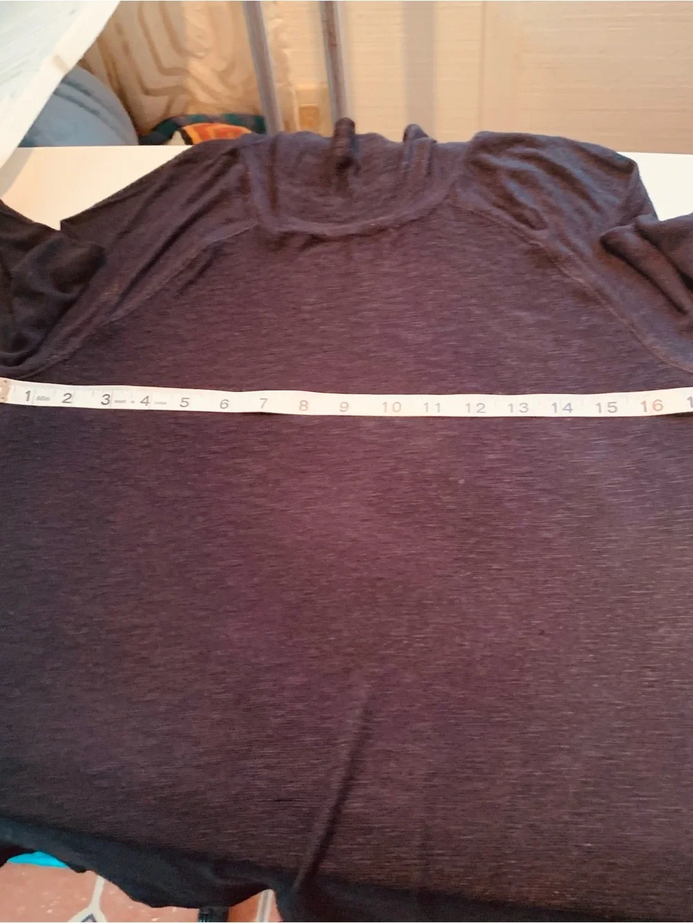 NWT Democracy Black Rayon Funnel Neck Knit Top size M